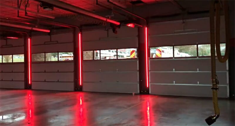 Garage Lighting Safe And Cost, Garage Door Open Alert Light