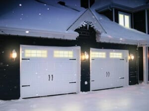 garage door problems in winter